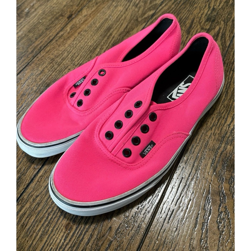 VANS Off The Wall Hot Pink Pre-owned Men's Size 6 Women's Size 7.5 Shoes